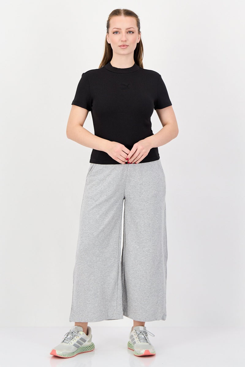 PUMA Women Slim Fit Short Sleeve Outdoor T-Shirt, Black - Image 4